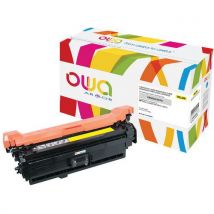 Toner Refurbished Hp Ce402a Geel 6000 Pagina, - Owa