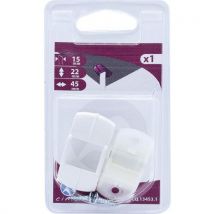 Set van 4 - Bandgeleider Voor Rolluik - Max. Band 15 Mm - Verticaal,