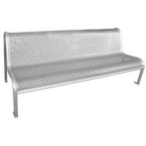 Benito - Bank Valles - 206.5 cm zitbreedte - Staal - Buitenmeubilair