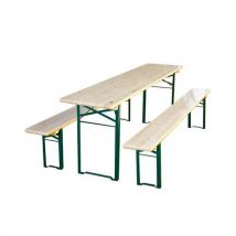 Picknicktafel Bierset Brooklyn, 74x50x220 Cm,
