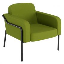 Fauteuil Medso, Rond, Voor Buiten - Maat L - Groen., - Meet By Paperflow