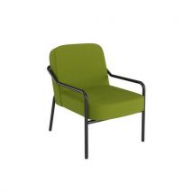 Fauteuil Medso, Rond, Voor Buiten - Maat M - Groen., - Meet By Paperflow