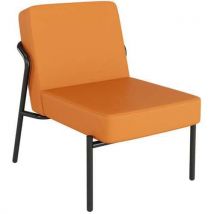 Fauteuil Medso - imitatieleer - klassiek - Maat S - Meet by Paperflow - Meet By Paperflow
