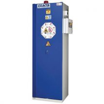 Kast Cf90 L900 Deur Blauw Sokkel + Alarmc. + Stopcontacten., - Exacta
