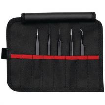 Set van 5 pincetten ESD - Knipex - Knipex