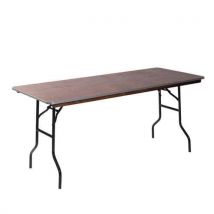 Inklapbare houten bankettafel, rechthoekig - Veba - Veba