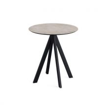 Infinity ronde bistrotafel - zwart onderstel + HPL-blad - Veba - Veba