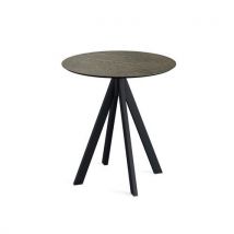 Bistrotafel Infinity, Midnight Marble, Ø 70 Cm, - Veba