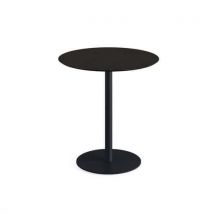 Urban ronde bistrotafel met zwart onderstel + HPL-blad - Veba - Veba