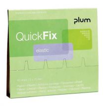 Navulling Elastische Pleisters - Quickfix, - Plum