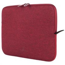Laptophoes - Laptop 12-13 / Macbook 13. Bord.rood-zwart, - Tucano