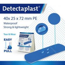 Pleister blauw waterbestendig voor dispenser Detectaplast - Farmor - Farmor
