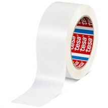 Verpakkingstape Pet Gerecycled 60418 - 132mx50mm - Wit, - Tesa