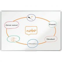 Nobo - Magnetisch Whiteboard Emaille Premium Plus - 180x120 cm - Duurzaam & Eco-verantwoordelijk