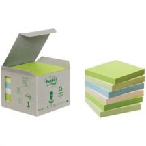 Post-it Gerecycled - Nature 47x47 Mm, - Post-it