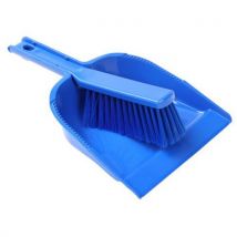 Set Schop En Stoffer - Blauw- Manutan, - Manutan Expert