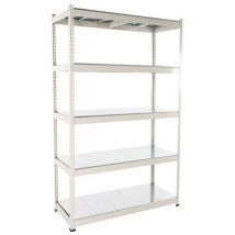 Zware stelling Manutan Rapid 1 - Metalen legbord - Manutan Expert