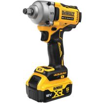 Dewalt - Compacte slagschroefmachine 1/2'' XR 18V 5Ah DCF891P2T-QW - 812 Nm koppel - 2000 tpm