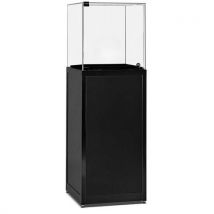 Sokkelvitrine met stolp voor expositie 50x50x150cm - Sarazino Vitrines - Sarazino