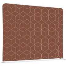 Scheidingswand Textiel 200-150 Dubbelzijdig Hexagon - Showdown Displays