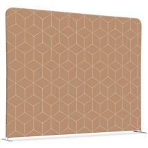 Scheidingswand Textiel 150-150 Dubbelzijdig Hexagon - Showdown Displays