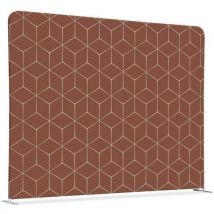 Scheidingswand Textiel 150-150 Dubbelzijdig Hexagon - Showdown Displays