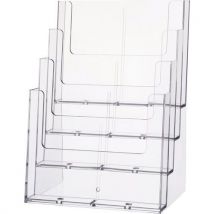 Tafel Folderhouder De Helpdesk 4 X Din A4 Transparant, - Helit