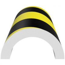 Slangbescherming Halve Cirkel - Zwart En Geel, - Ergomat
