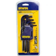 Inbussleutelset Met Kogelkop - 10 Delig, - Irwin