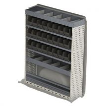 Aluminium inrichting (middel) grote bestelwagen - Habrial Manutention - Habrial Manutention