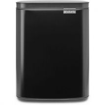 Badkamer Prullenbak Bo - Zwart - 7 L, - Brabantia