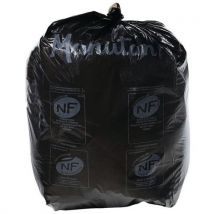 Afvalzak zwart - Gangbaar of zwaar afval - 30 - 50 L - Manutan Expert
