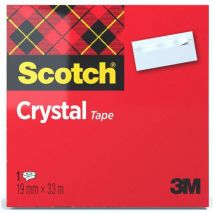 Plakband, Transparant Crystal, - Scotch