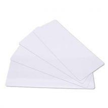 Kaart voedselindustrie bedrukbaar pvc - Wit - Set van 100 - Sogedex - Sogedex