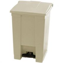 Step-on Classic Container 45 Liter - Beige, - Rubbermaid
