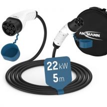 Laadkabel type 2 voor elektrische voertuigen - 22KW - Ansmann - Ansmann
