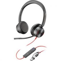 Headset Duo - Blackwire 8225 Met Dongle, - Poly