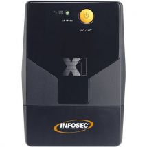 Omvormer - UPS X1+ interactieve linnen IEC-aansluiting - 1000VA - Infosec