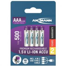 Oplaadbare lithiumbatterij AAA - Ansmann - Ansmann