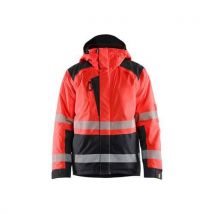 Hi-vis winter jacket Rood/Zwart - Blåkläder - Brand