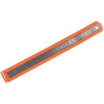 Metalowe linijki Manutan Expert Standard, 2 szt., 20 cm,