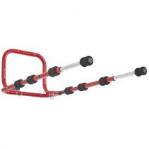 Mottez Teleskopowy uchwyt ścienny na rowery Fold 4, na 4 rowery, składany Manutan