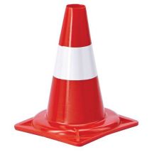 Mottez Pachołek drogowy odblaskowy Marta, wys. 30 cm Manutan