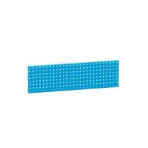 Polak - Panel perforowany na ścianę tylną - 30,3 x 103,2 cm - Niebieski RAL 5012 - Meble warsztatowe
