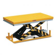 Hydrauliczny stół podnośnikowy Kraus, do 1000 kg, blat 130 cm x 82 cm, Manutan