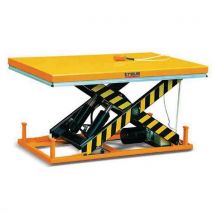 Hydrauliczny stół podnośnikowy Kraus, do 2000 kg, blat 130 cm x 85 cm, Manutan