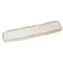 Manutan Expert Bawełniany mop płaski, bez kija, 80 cm, 5 szt.,