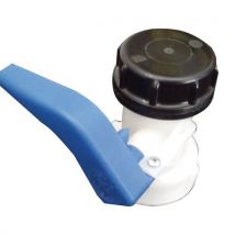 Zawór spustowy klapkowy IBC, 1000 l Manutan