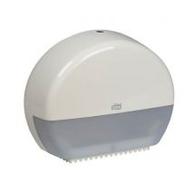 Zasobnik na papier toaletowy w rolkach Tork T-Box Mini, biały, Manutan