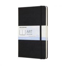 Notes Art Watercolour MOLESKINE L (13x21cm), 72 strony, czarny, Manutan